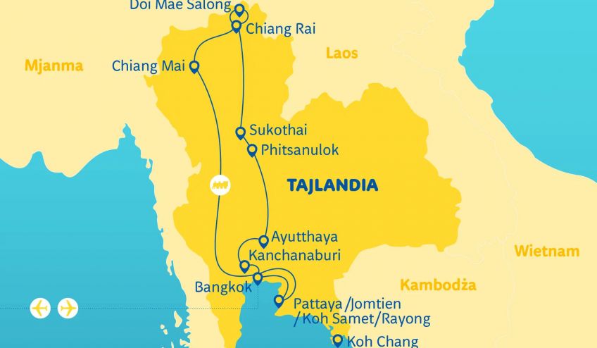 TAT   TAILANDAS MAP RESULT