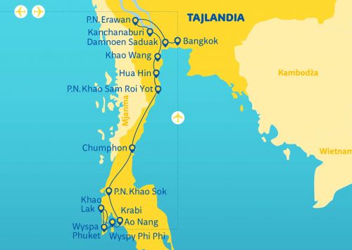 TSP   TAILANDAS MAP RESULT