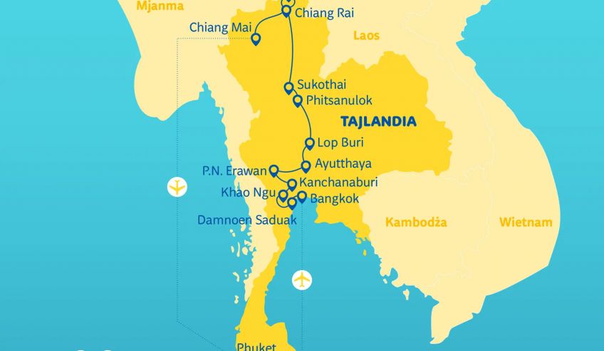 THA   TAILANDAS MAP RESULT