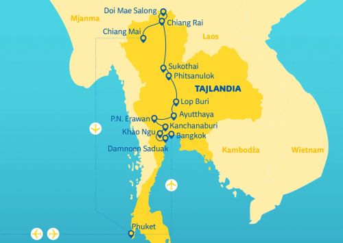 THA   TAILANDAS MAP RESULT