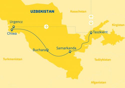 UZB   UZBEKISTANAS MAP RESULT