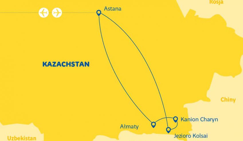 KAZ   KAZACHSTANAS MAP RESULT