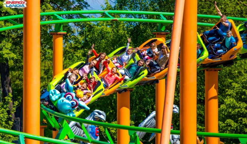 Pramogų parkas Energylandia   Krokuva