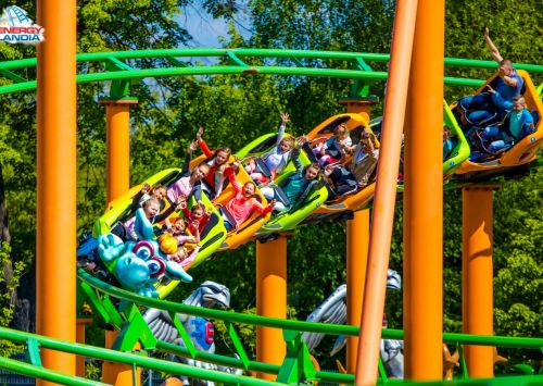 Pramogų parkas Energylandia   Krokuva